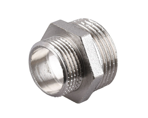Ніпель редукційний 1 1/4″х1″ЗЗ нікельований А0594А(нк)