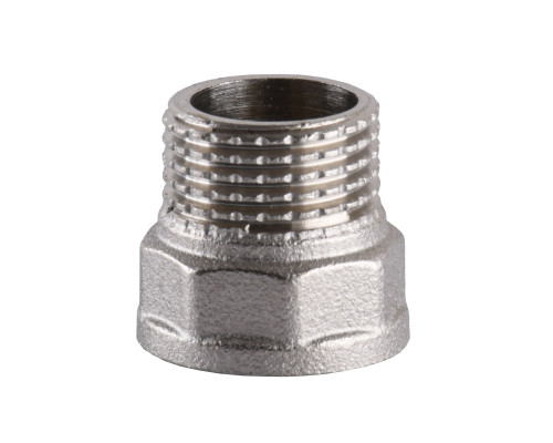 Перехідник 1/2″ВЗ нікельований А0601А(нк)