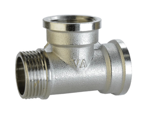 Трійник 1/2″ВВЗ нікельований А0213А(нк)