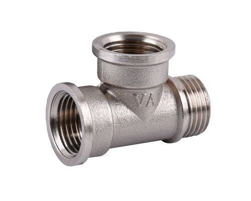 Трійник 1/2″ВВЗ нікельований А0213А(нк)
