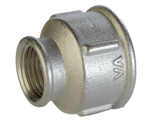 Муфта редукційна 1 1/2″х 3/4″ВВ нікельована А0310А(нк)