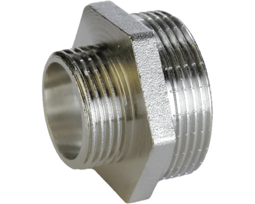 Ніпель редукційний 1 1/4″х 3/4″ЗЗ нікельований А0593А(нк)