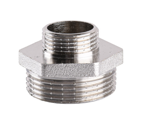 Ніпель редукційний 1 1/4″х 3/4″ЗЗ нікельований А0593А(нк)