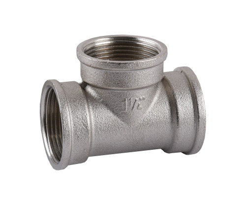 Трійник 1 1/4″ВВВ нікельований A0208-1А(нк)