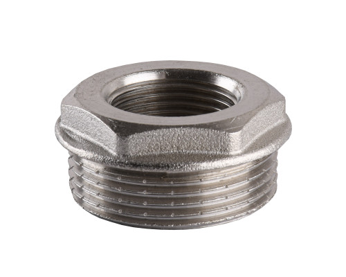 Футорка 1 1/4″х 3/4″ЗВ нікельована А0711А(нк)