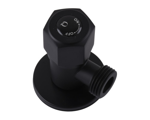 Кран кульовий кутовий Professional 1/2″X1/2″ NV-QP888 BLACK
