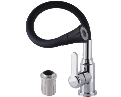 Змішувач для кухні Domino ELLIPSE DCC-203SA-B01