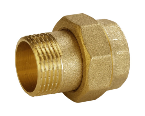 Згін американка пряма 1/2″ВЗ латунна Б0809А