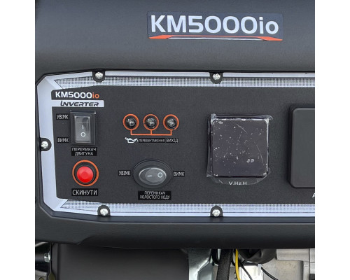 Генератор бензиновий інверторний KEMAGE KM5000io-2 з дисплеєм