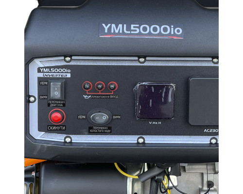 Генератор бензиновий інверторний YAMALONG YML5000io-2 з дисплеєм