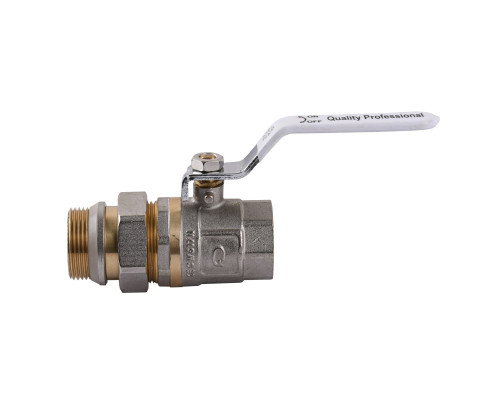 Кран кульовий з американкою Q PROFESSIONAL QP003 PN40 1 1/4″