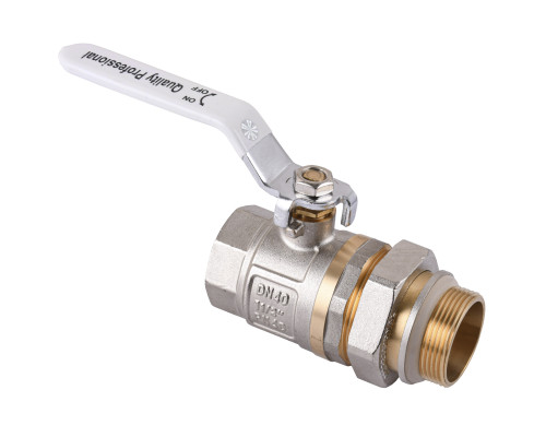 Кран кульовий з американкою Q PROFESSIONAL QP003 PN40 1 1/2″