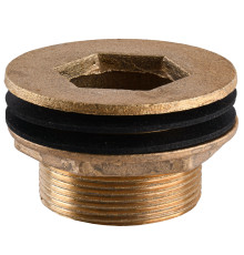 Врізання в бак 1 1/2″З латунне 1676Б