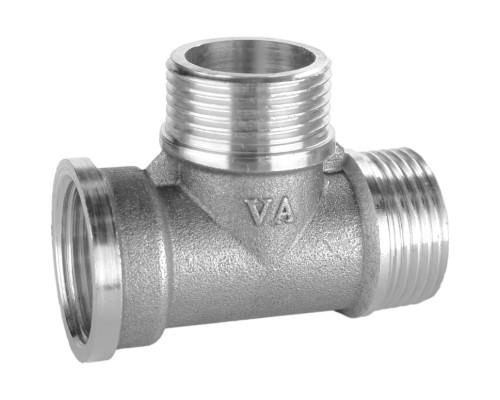 Трійник 3/4″ВЗЗ нікельований А0255А(нк)
