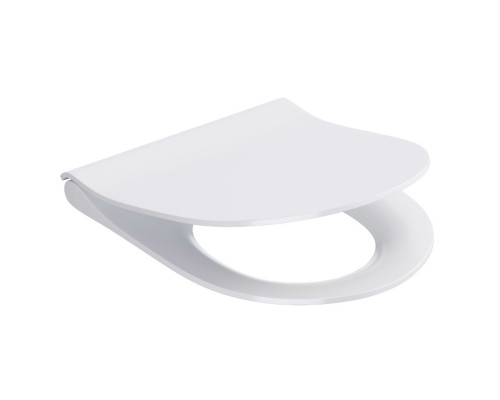 Кришка для унітазу Cersanit ZEN CITY URBAN HARMONY OVAL slim дюропл. вільнопадаюче, легкознімне