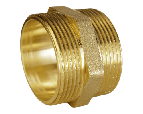 Ніпель 1 1/2″ЗЗ латунний А0535А