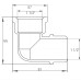 Кутник 1 1/2″ВЗ нікельований А0137А(нк)