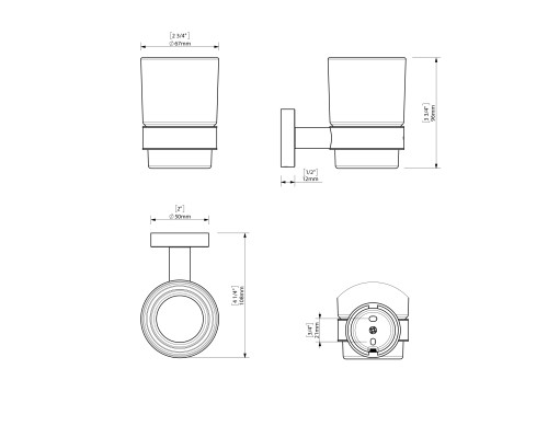 Набір аксесуарів для ванної SONIA ASTRAL KIT( 5 предметів)  183173