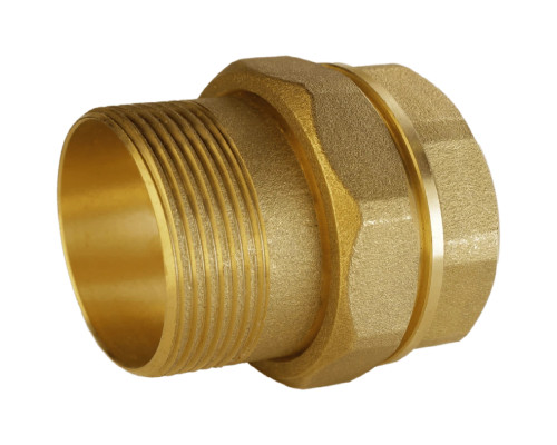Згін американка пряма 1 1/4″ВЗ латунна Б0841А