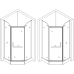 Душова кабіна пятикутна RABA L90TB (L90BT) BRAVO (2уп.)