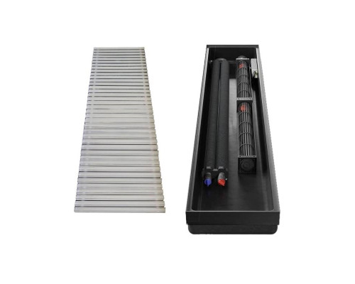 Конвектор ТС80-1250/200-LUX-2wbl (з решіткою)