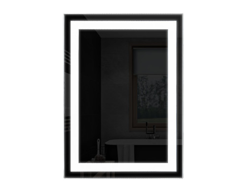 Дзеркало UNIO MRR-01 SQR-AA-H 600 x 800 mm LED FL з підігрівом