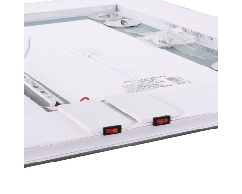 Дзеркало UNIO MRR-01 SQR-AA-H 700 x 800 mm LED FL з підігрівом