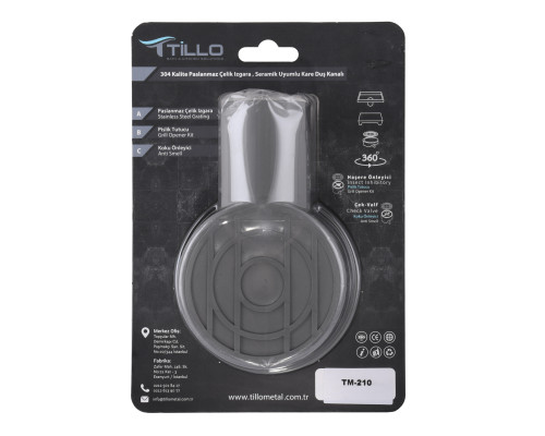 Трап душовий TILLO TM210 10х10см