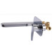 Змішувач для умивальника TOPAZ BARTS TB-07225-H36 вбудований у стіну, cartridge D35