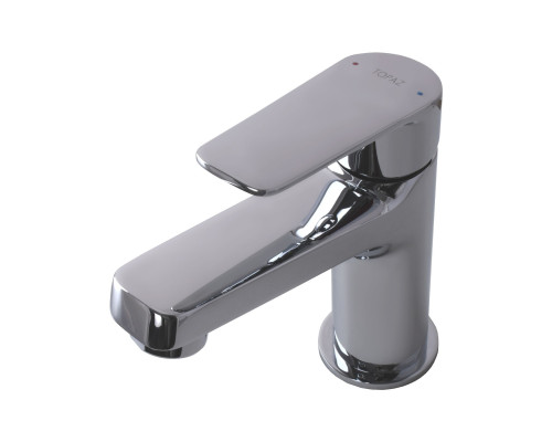Змішувач для умивальника TOPAZ CAPRI TCA 15207-H44 картридж D25,H=140,  шлангиTAQ-M0855