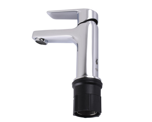 Змішувач для умивальника TOPAZ CAPRI TCA 15207-H44 картридж D25,H=140,  шлангиTAQ-M0855