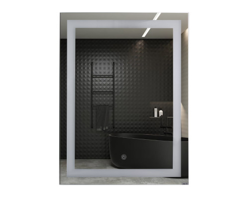 Дзеркало UNIO MRR-01 SQR-AA-S 600 x 800 mm LED FL з сенсором