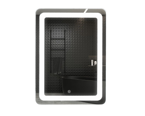 Дзеркало UNIO MRR-04 SQR-RA-S 600 x 800 mm LED FL з сенсором