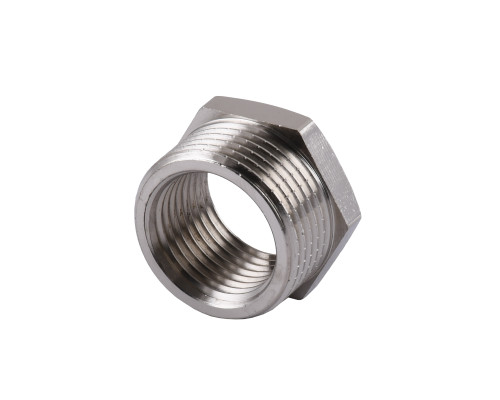 Футорка перехідна SOLOMON 3/4″х 1/2″ НІКЕЛЬ 8209 ЗВ N