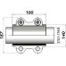 Ремонтний хомут DN100(113,1–115,0 мм) OBA AGAflex