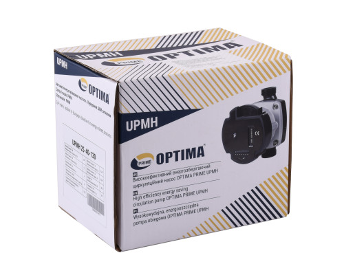 Насос циркуляційний енергоощадний  Optima PRIME UPMH 25-40AUTO 130мм + гайки