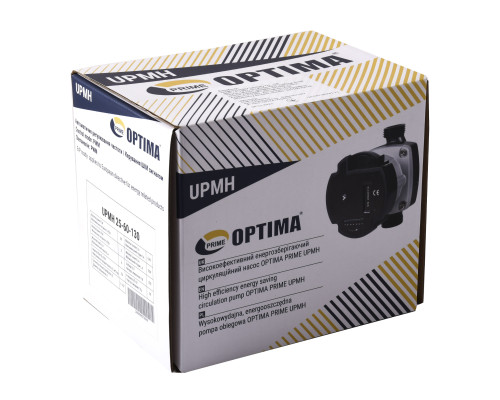 Насос циркуляційний енергоощадний  Optima PRIME UPMH 25-60AUTO 130мм + гайки