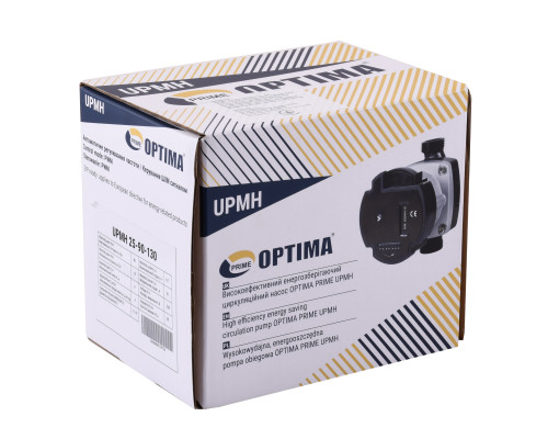 Насос циркуляційний енергоощадний  Optima PRIME UPMH 25-90AUTO 130мм + гайки