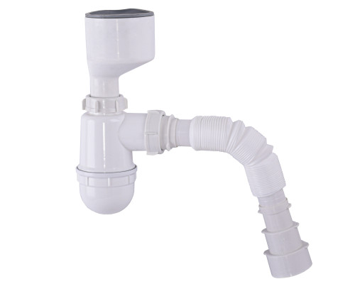 Сифон Waterstal  для пісуара 11/4 з манжетом D 50, з гофрою 40/50 P31009