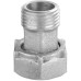 Штуцер для побутової техніки нікельований 1/2″ВР х 3/8″ЗР без резинової прокладки Б2705КА(нк)