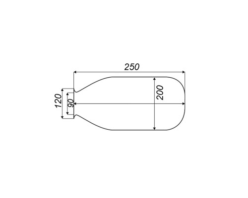 Гумова мембрана для бака Se.Fa D.90  24л ( F0A0259 )