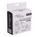 !!Набір кранів кутових кераміка PROFESSIONAL EXCLUSIVE 1/2″X1/2″ 9999 CHROME (1уп.)