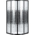 Душова кабіна півкругла без піддона WISLA N90TB.Mosaic BRAVO (1уп.)