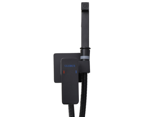 Змішувач гігієнічний Globus Lux Milano GLM-0-106MIX-BB