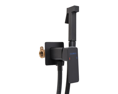 Змішувач гігієнічний Globus Lux Milano GLM-0-106MIX-BB
