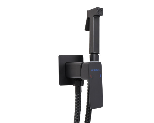 Змішувач гігієнічний Globus Lux Milano GLM-0-106MIX-BB