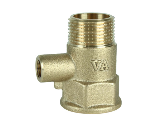 Трійник редукційний 3/4″х М10х3/4″ВВЗ латунний (термодатчик) А0203А