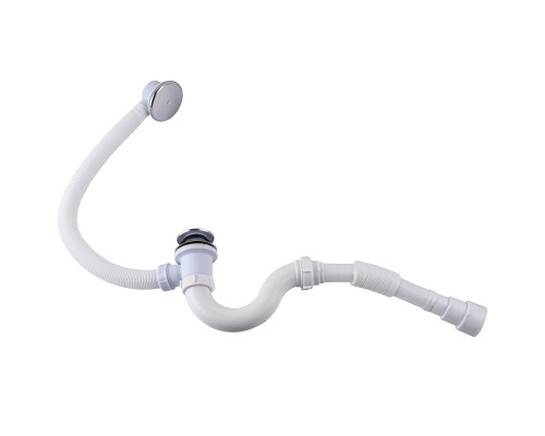 Сифон ″Waterstal″ для ванни Click-Clack з гнучкою трубою 32/40/50  (А - 14089)