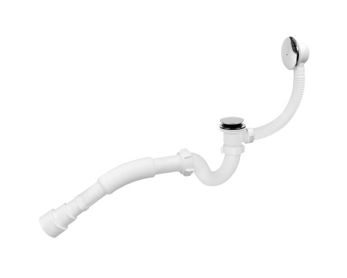 Сифон ″Waterstal″ для ванни Click-Clack з гнучкою трубою 32/40/50  (А - 14089)