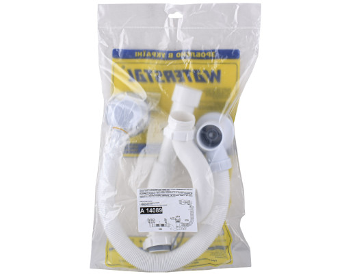 Сифон ″Waterstal″ для ванни Click-Clack з гнучкою трубою 32/40/50  (А - 14089)